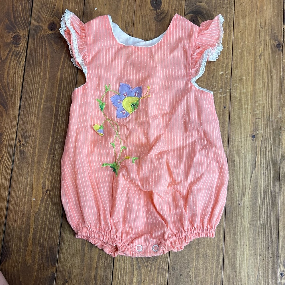 Cute Togs of New Orleans size large vintage baby outfit
